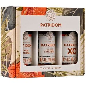 Patridom Mini Giftbox 3x5cl - Rom, miniature flaske