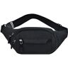 jq8 Waist Bag - 3 Compartments Different Colors Svart