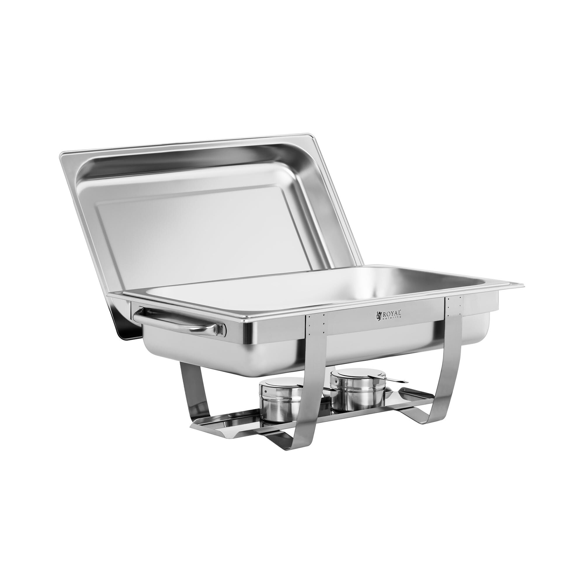 Royal Catering Chafing dish - GN 1/1 - 8 l - inkl. 2 brændere