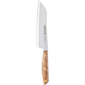 ARCOS Cuchillo Yanagiba de acero inoxidable de 9,5 pulgadas. Cuchillo de  cocina japonés para pescado, carne y verduras. Mango de madera Ovengkol FSC