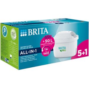 Brita 1050817 #1 filtro maxtra pro all in 1 pack6 (5+1 unidades) new brt1050817