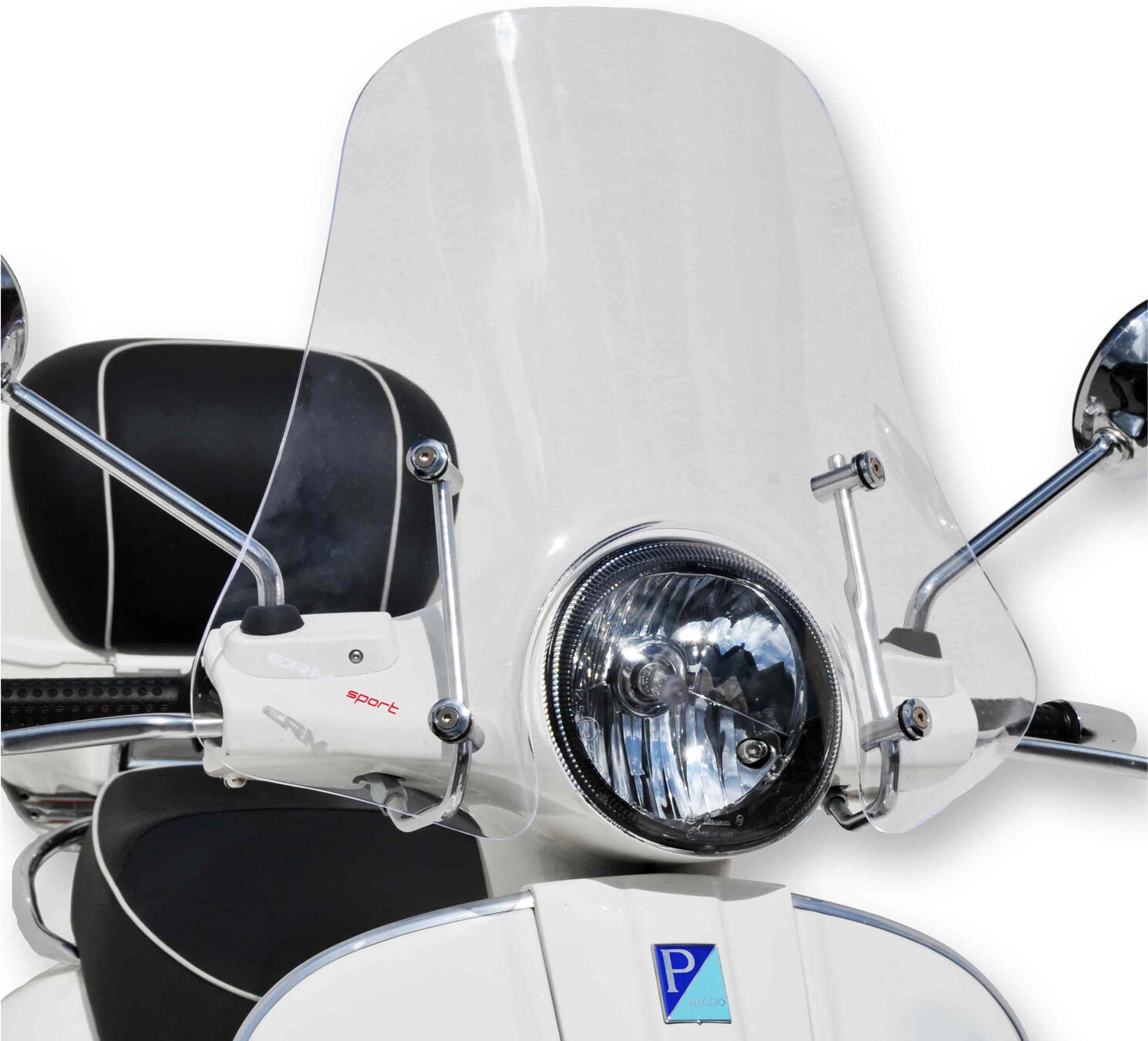 Ermax Pantalla scooter  Sportivo Vidrio acrílico (PMMA) -