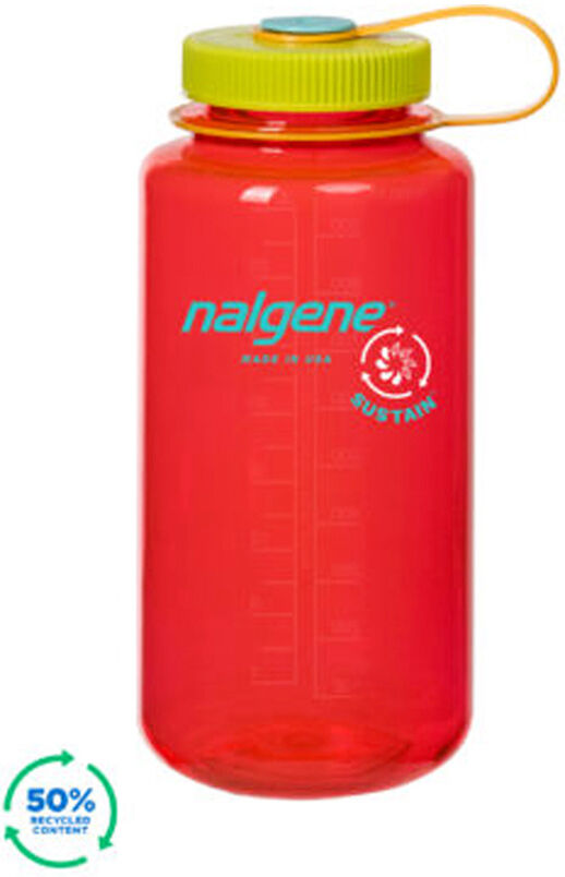 Nalgene bidon wm pomegranate sustain cantimplora Rojo (UNICA)