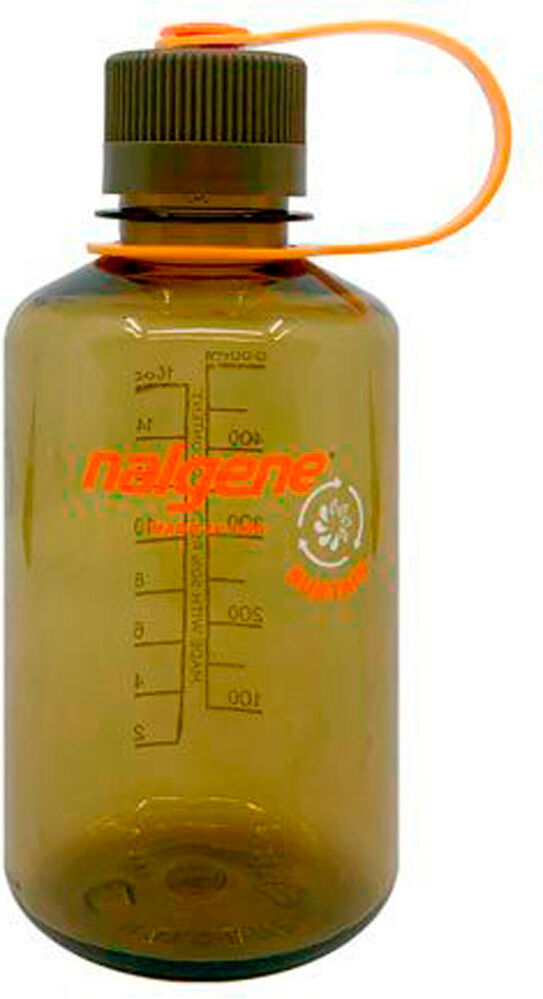 Nalgene bidn boca estrecha sustain 500ml cantimplora Verde (UNICA)