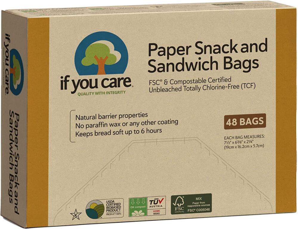 If You Care Bolsas de papel para sandwiches