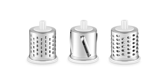 Tescoma cilindros ralladores para rallador de cilindro HANDY, 3 pzs