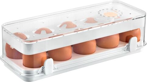 Tescoma contenedor saludable para el frigorífico PURIY, 10 huevos