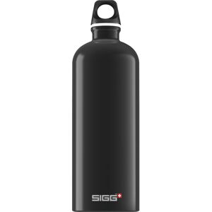 SIGG alumiininen Traveler vesipullo  - Black - male - Size: 1l