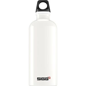 SIGG Traveller Water Bottle, 0.6 L, Non-Toxic and Leak-Proof Drinking Bottle, Feather-Light, Aluminium