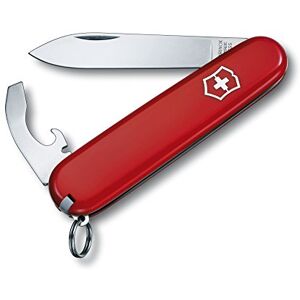 Victorinox Swiss Army Knife, Schweizer Taschenmesser, Bantam, Multitool, 8 Funktionen, Klinge, gross, Dosenöffner, Schraubendreher 5 mm