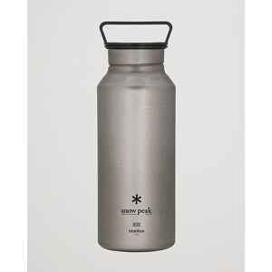 Snow Peak Aurora Bottle 800 Titanium - Musta - Size: W29 W30 W31 W33 W34 W35 W36 W38 - Gender: men