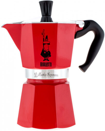 Kahvinkeitin Bialetti "Moka Express 6-cup Red"