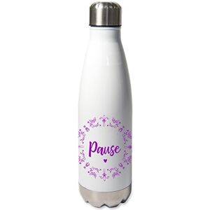 Bouteille thermos blanc