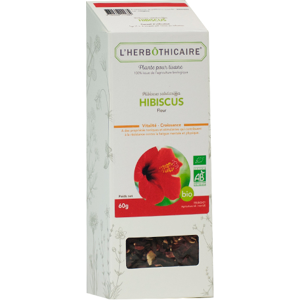 L Herbothicaire L'Herbôthicaire Tisane Hibiscus Bio 60g