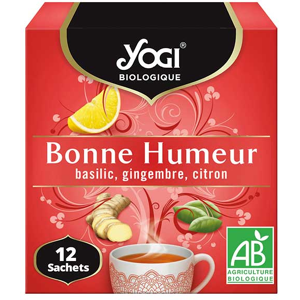 Yogi Biologique Yogi Infusions Bonne Humeur Bio 12 sachets