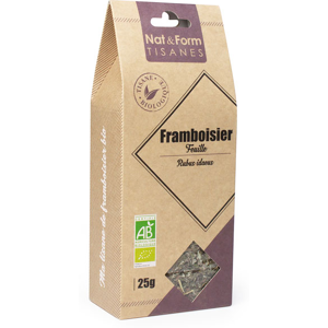 Nat & Form Tisane Framboisier Bio 25g