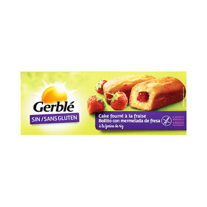 Gerble Sans Gluten Cake Fourre Fraise 210g