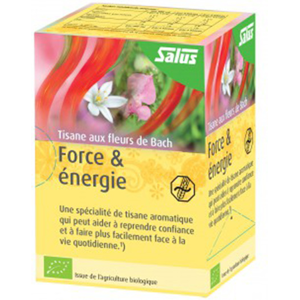 Salus Tisane Fleurs de Bach Force et Energie 15 sachets