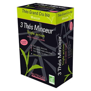 Nutrigee 3 Thes Minceur Bio Triple Action 60 sachets