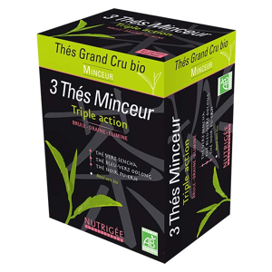 Nutrigee 3 Thes Minceur Triple Action 30 sachets