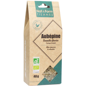 Nat & Form Tisane Aubepine Bio 40g