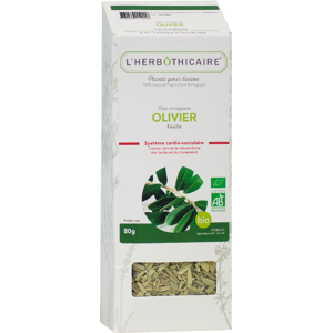 L Herbothicaire L'Herbôthicaire Tisane Olivier Bio 80g