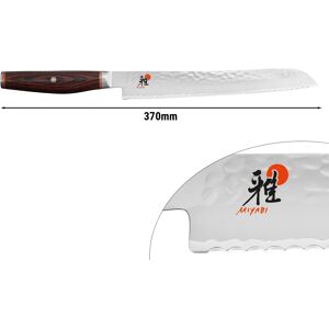 GGM GASTRO - MIYABI 6000 MCT - Couteau à pain à lame dentelée - Lame : 230mm