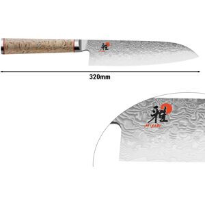 GGM GASTRO - MIYABI 5000 MCD - Couteau Santoku - Lame : 180mm