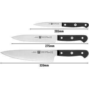 GGM GASTRO - ZWILLING GOURMET - Set de couteaux, 3 pièces