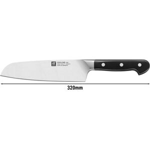 GGM GASTRO - ZWILLING PRO - Couteau Santoku - Lame : 180mm