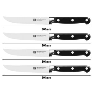 GGM GASTRO - ZWILLING PROFESSIONAL S - Set de couteaux à steak, 4 pièces