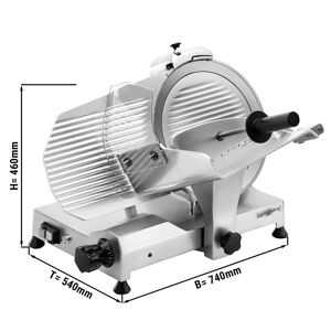 GGM GASTRO - Trancheuse - 210 Watt - Couteau : Ø 300mm