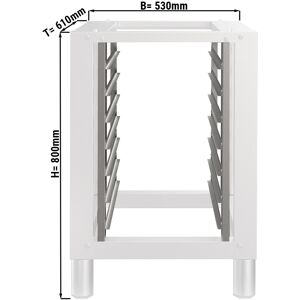 GGM GASTRO - Support de plateau pour soubassement - 1/1 GN