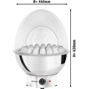 GGM GASTRO - Chauffe-oeufs - Chrome - pour 37 oeufs