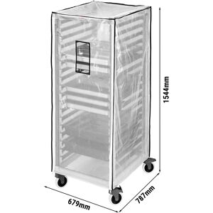 GGM GASTRO - CAMBRO Couvercle en vinyle - pour chariot CAMSHELVING® 18x GN 2/1