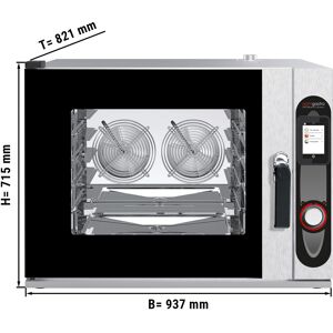 GGM GASTRO - Four à air chaud - Touch - SANS support