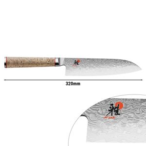 GGM Gastro - MIYABI 5000 MCD - Couteau Santoku - Lame : 180mm