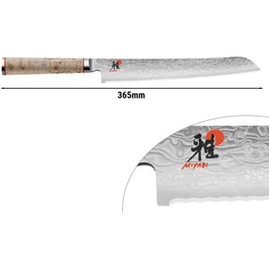 GGM Gastro - MIYABI 5000 MCD - Couteau a pain a lame dentelee - Lame : 230mm