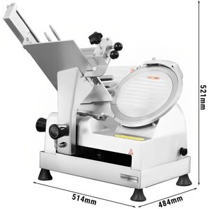 GGM Gastro - Trancheuse automatique - 370 Watt - Couteau : Ø 250mm