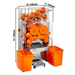 GGM Gastro - Presse-orange Argent / Orange