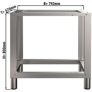 GGM Gastro - Support pour four a air chaud - HV560-1, HV560-2, HV505-1, HV505-2 & HV580-5 Argent