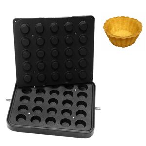 GGM Gastro - Plaques pour machine a tartelettes TMPIC - Forme de tartelette : Cupcake - Ø 50mm