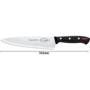 GGM GASTRO - F. DICK Superior - Couteau de chef - Lame : 210mm Noir/Argent