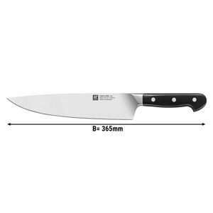 GGM GASTRO - ZWILLING PRO - Couteau de chef - Lame : 230mm Noir