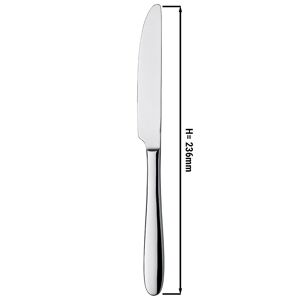 GGM GASTRO - (12 pièces) Couteau de cuisine Leandro - 23,6 cm