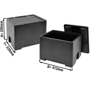 GGM GASTRO - Thermobox GN 1/2 - 20,3 litres boîte isolante boîte en polystyrène Polibox boîte de maintien au chaud