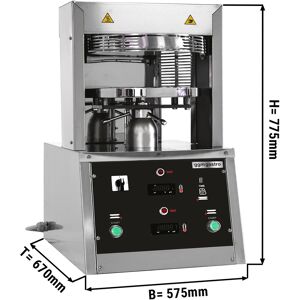 GGM GASTRO - Presse à pizza/formateur - Ø 45 cm