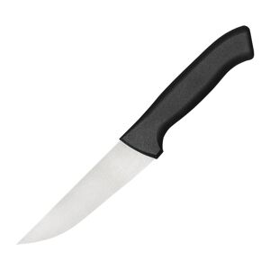 GGM GASTRO - Couteau de boucher/cuisinier - Lame : 125mm Noir
