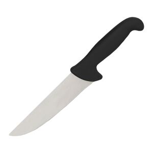GGM GASTRO - Couteau de boucher/cuisinier - Lame : 180mm Noir