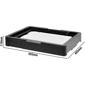 GGM GASTRO - Réhausse conteneur isotherme GN1/1 - 605 x 405 x 110 mm pour conteneur isotherme